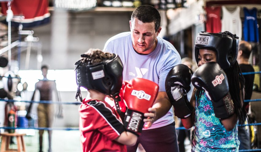 Boxing giúp trẻ em học cách tự vệ