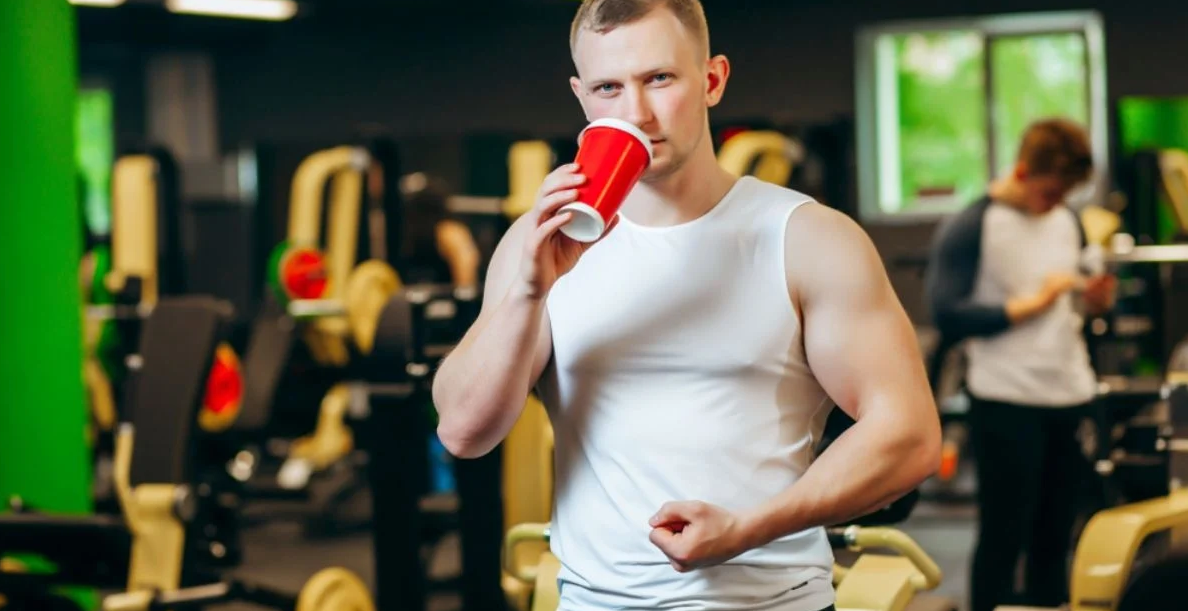 Uống cafe đem lại sự tỉnh táo khi tập gym